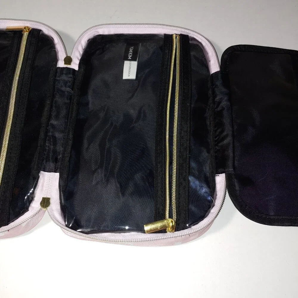 Yumi Kim Cosmetics Bag Case Floral Blush Pink
